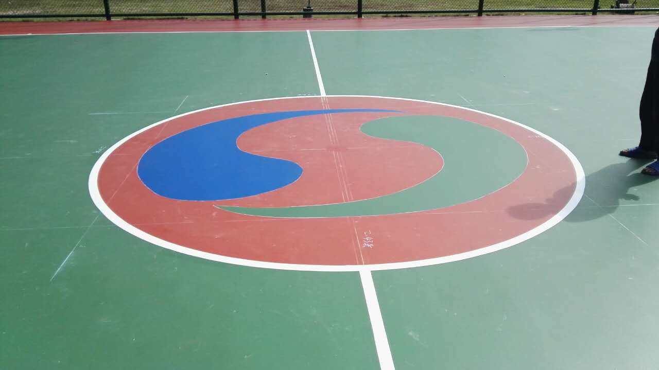 深圳南方水厂鹅公岭硅PU篮球场